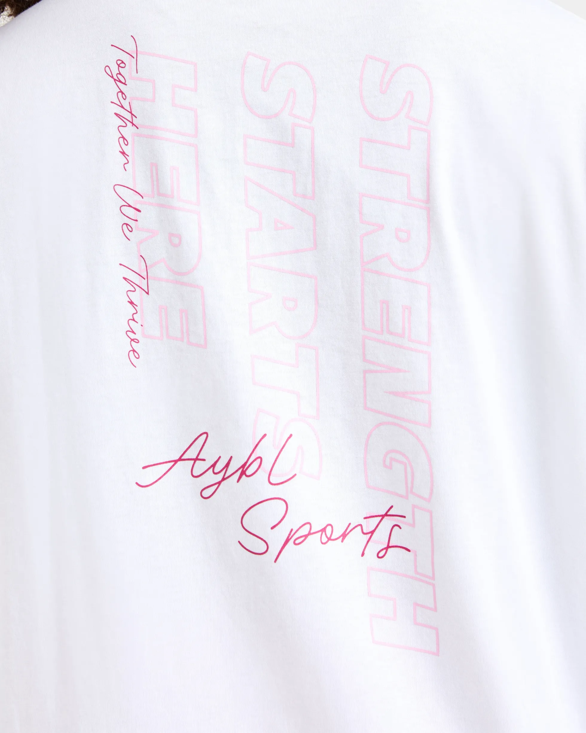 Strength Starts Here Oversized T Shirt