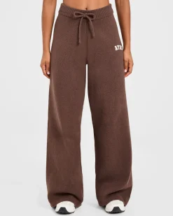 Varsity Oversized Knitted Joggers