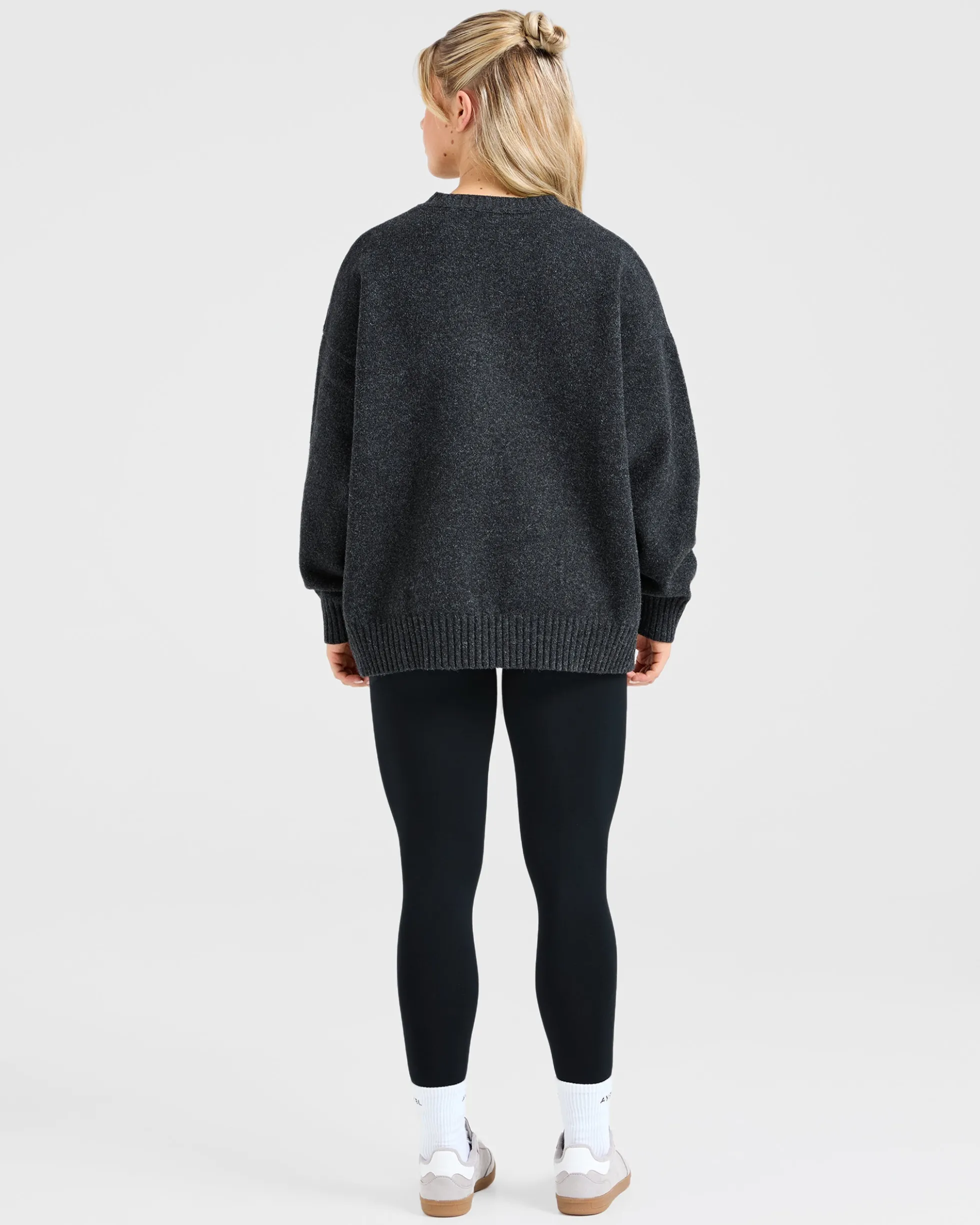 Varsity Oversized Knitted Sweater